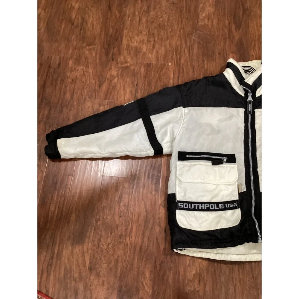 VINTAGE Southpole Jacket Men Puffer Reversible Y2K  Coat Size Large